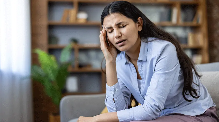 Illustration showing the connection between the brain, body, and overall health
