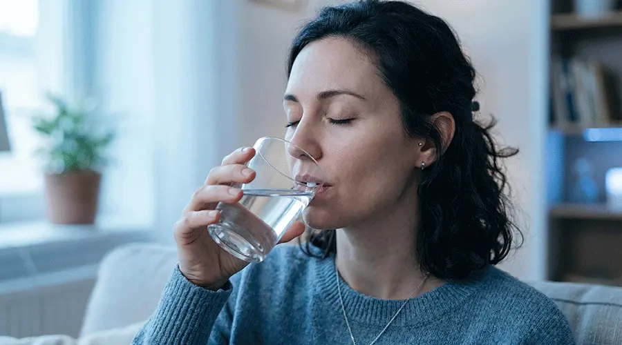 Illustration showing symptoms versus root causes in the body