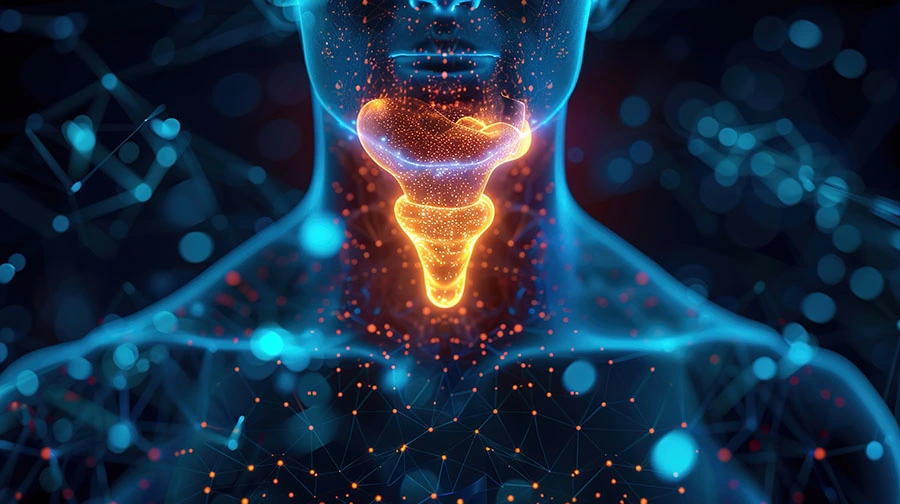  Woman researching bioidentical hormones and natural hormone balance options