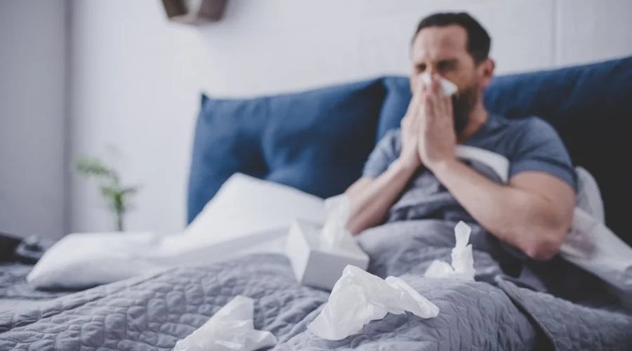  A person discussing environmental wellness and mold illness treatment with a functional medicine provider.