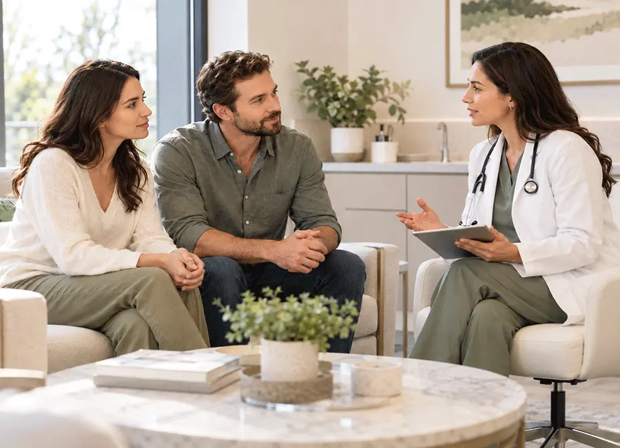 Board-certified physician providing holistic fertility treatment for women, men, and couples in The Woodlands, TX.