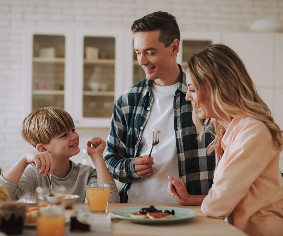   Patient discussing digestive health concerns with a functional medicine doctor