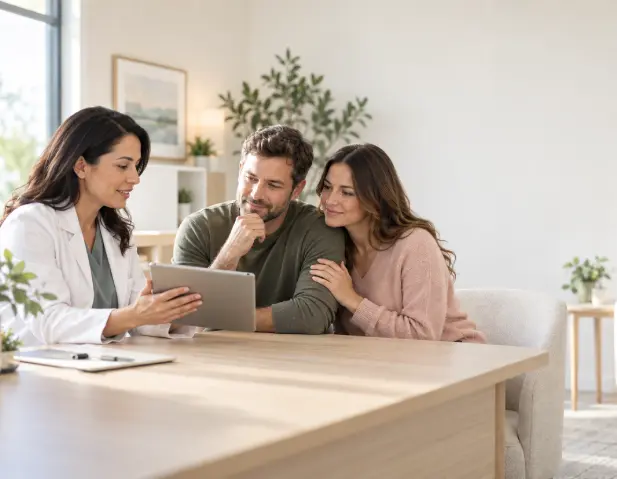 Board-certified physician providing personalized fertility care for women, men, and couples