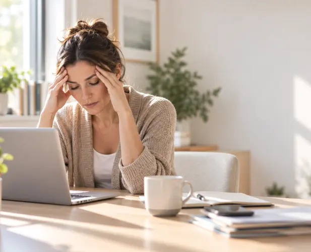 Physician discussing endometriosis care and treatment options with a patient